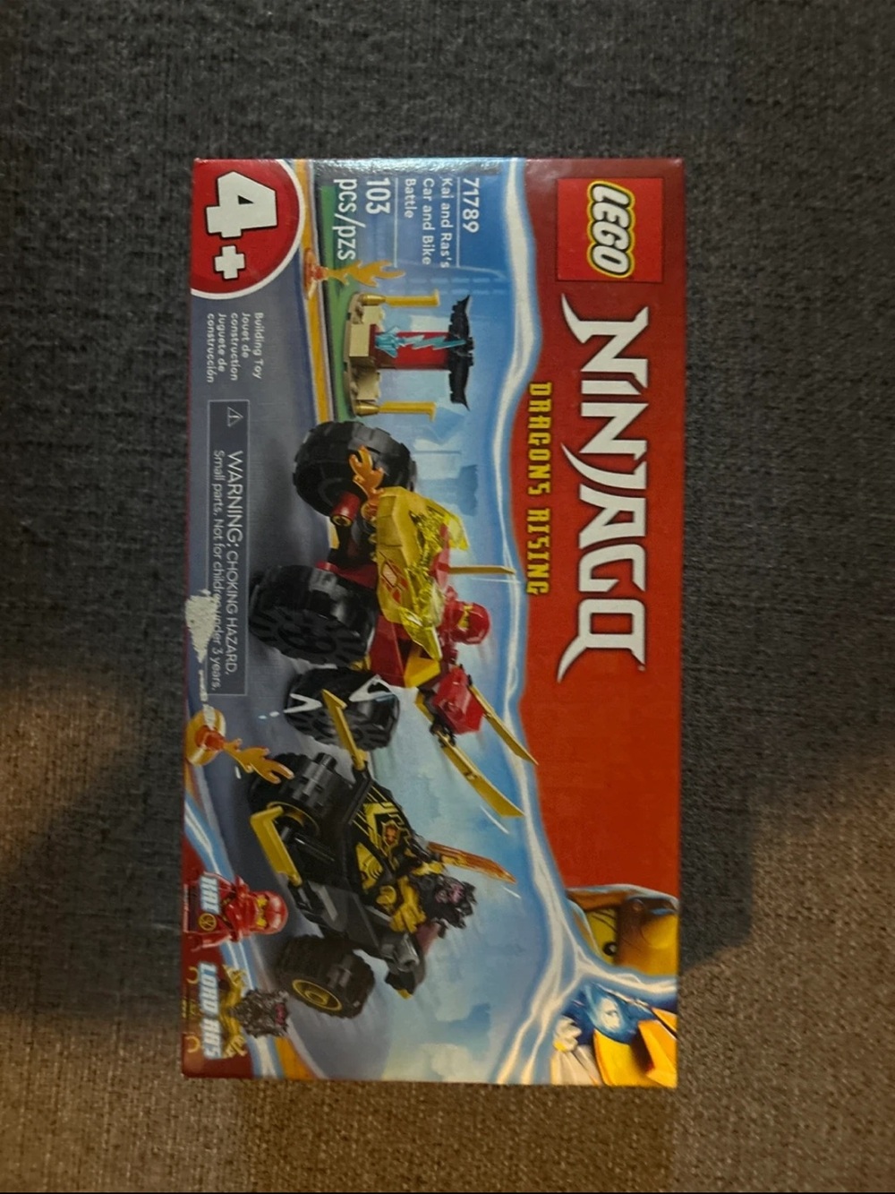 Lego Ninjago Dragon's Tisting Red & Yellow Vehicle Set